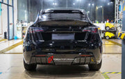 BODY KIT for TESLA MODEL Y 2020+  Set includes:  Front Bumper Front Bumper Canards Rear Diffuser Rear Spoiler