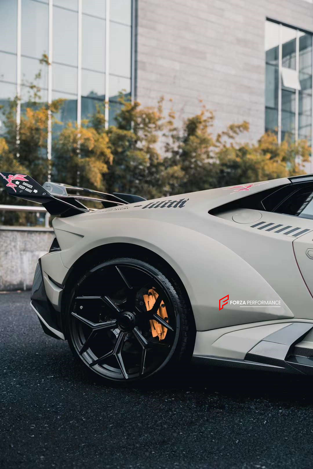 AUTHENTIC DARWIN PRO DRY CARBON FIBER WIDE BODY KIT for LAMBORGHINI HU