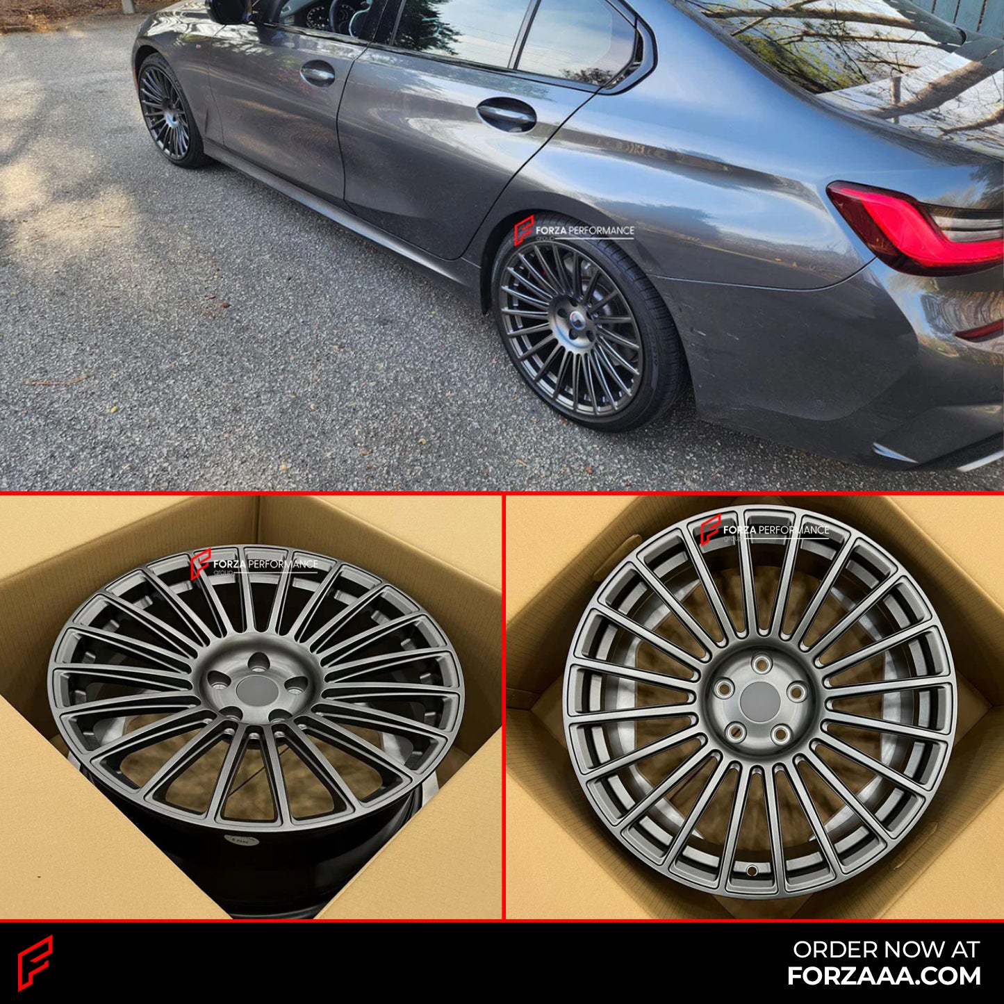 ALPINA 0284 DESIGN 19 INCH FORGED WHEELS RIMS for BMW 3 SERIES G20 ...