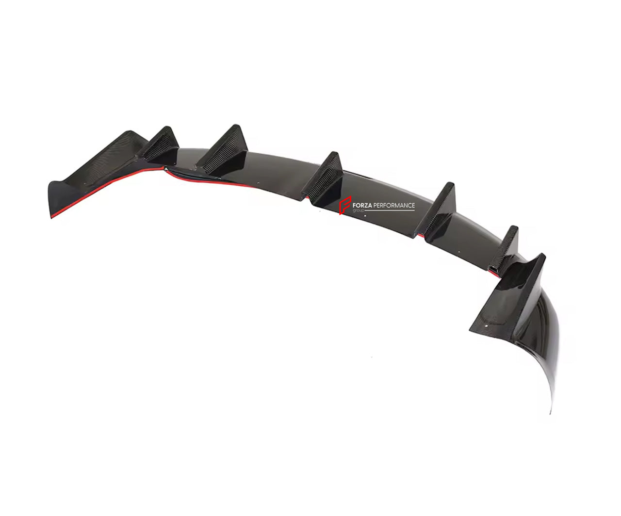 Carbon Fiber Rear Diffuser for Tesla Model X 2023+