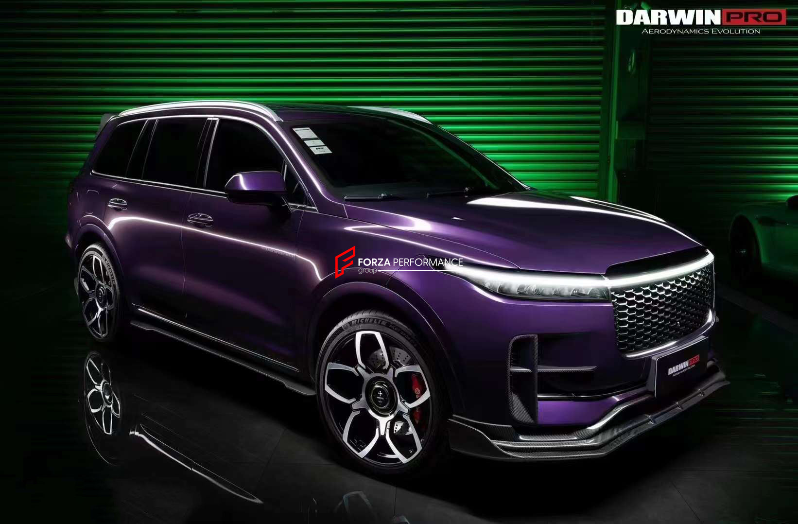 AUTHENTIC DARWINPRO CARBON BODY KIT for LIXIANG LI ONE 2023+  Set includes:  Front Lip Front Bumper Air Vents Side Skirts Rear Diffuser Rear Spoiler Roof Spoiler