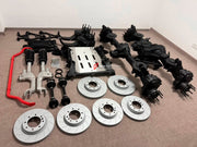 6x6 COMPLETE AXLE WITH PORTALS FOR MERCEDES BENZ G CLASS AMG W464 W465 G500 G400 G63 2019+

Set includes:

Front Portals
Middle Axle with Portals
Rear Portals
Rear Axle

Sub Frame
Front Brake Disc
Middle Axle Brake Disc
Rear Brake Disc
Front CV Shaft
Front Shocks
Stabilizer Bar


Clearance Increase: +150mm ( 6 inch )

Wheels PCD: 8 x 164.8


Material: Aluminium

Production time: 2 month

Color: Black, Gold, Silver, Grey, Red

Note: Professional installation is required

Why “Contact Us for Pricing”?

We don