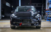 BODY KIT for TESLA MODEL Y 2020+  Set includes:  Front Bumper Front Bumper Canards Rear Diffuser Rear Spoiler