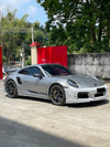 FULL CARBON BODY KIT for PORSCHE 911 (992) 2018+  Set includes:  Front Apron Front Lip / Spoiler Front Hood / Bonnet Side Fenders with Air Outlet Mirrors Side Skirts Side Air intakes Rear Apron Rear Diffuser Engine Hood / Bonnet Roof Spoiler Rear Spoiler / Wing