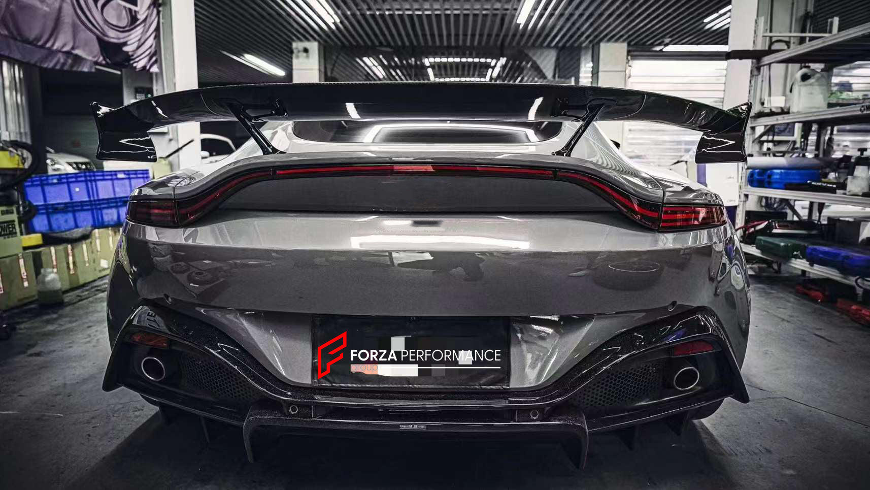 DRY CARBON REAR SPOILER for ASTON MARTIN VANTAGE F1 2018+  Set includes:  Rear Spoiler