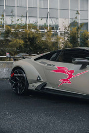 AUTHENTIC DARWIN PRO DRY CARBON FIBER WIDE BODY KIT for LAMBORGHINI HURACAN LP610 LP580 EVO 2015 - 2022 Set includes: Front Bumper Side Fenders Fender Flares Fender Add-ons Side Skirts Rear Bumper