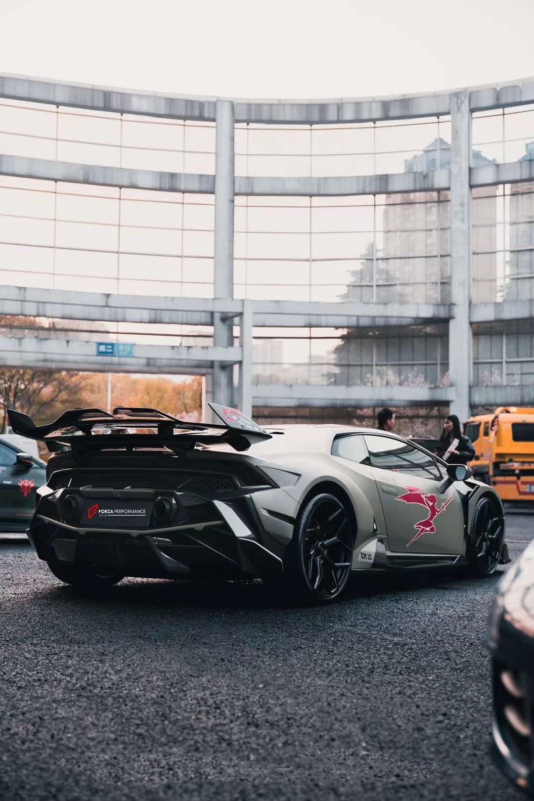 AUTHENTIC DARWIN PRO DRY CARBON FIBER WIDE BODY KIT for LAMBORGHINI HU