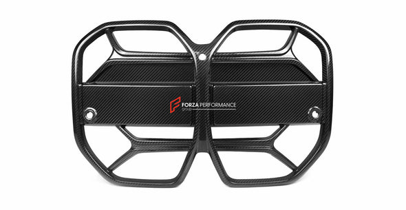 CARBON FRONT GRILLE for BMW i4 2021+  Set includes:  Front Grille