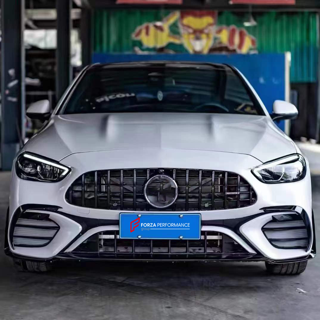 W206 AMG STYLE FRONT BUMPER for MERCEDES-BENZ C-CLASS C63 2021+  Set includes:  Front Bumper