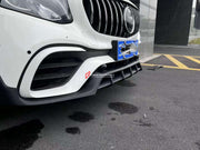 CONVERSION BODY KIT for MERCEDES-BENZ GLC X253 2015 - 2019 to GLC 63 AMG  Set includes:  Front Grille Front Bumper Side Fenders Rear Bumper Rear Diffuser Exhaust Tips