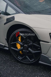 AUTHENTIC DARWIN PRO DRY CARBON FIBER WIDE BODY KIT for LAMBORGHINI HURACAN LP610 LP580 EVO 2015 - 2022 Set includes: Front Bumper Side Fenders Fender Flares Fender Add-ons Side Skirts Rear Bumper