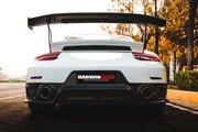 AUTHENTIC DARWINPRO CARBON REAR SPOILER for PORSCHE 911 991 991.2 CARRERA  Set includes:  Rear Spoiler