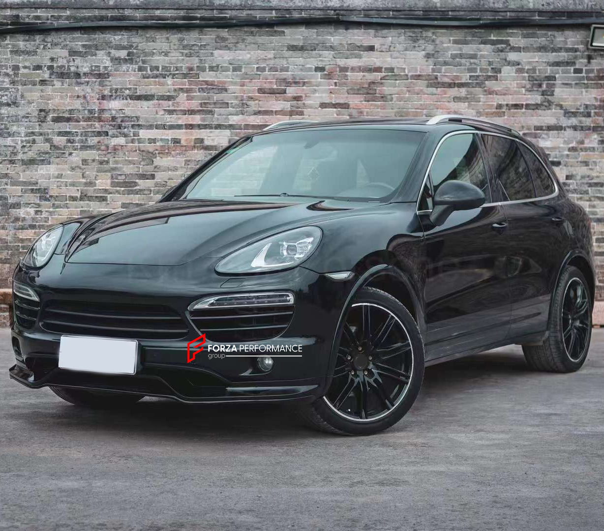 9Y0 TKT STYLE BODY KIT for PORSCHE CAYENNE 958.1 2011 - 2014  Set includes:  Front Lip Rear Diffuser