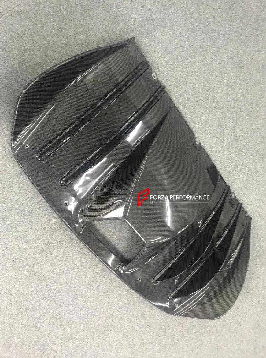 CARBON REAR DIFFUSER for FERRARI F430 2005 - 2011 Set includes: Rear Diffuser