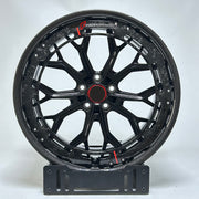 AL13 R80-109R STYLE 20 INCH FORGED WHEELS RIMS WITH AERODISC AERO RING for LAMBORGHINI HURACAN LP580 2019