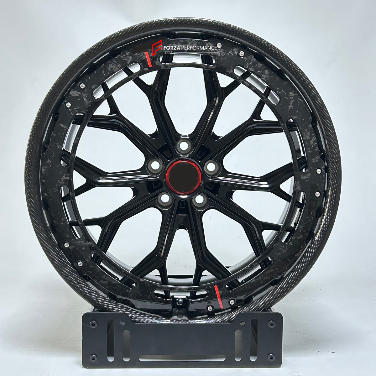 AL13 R80-109R STYLE 20 INCH FORGED WHEELS RIMS WITH AERODISC AERO RING ...