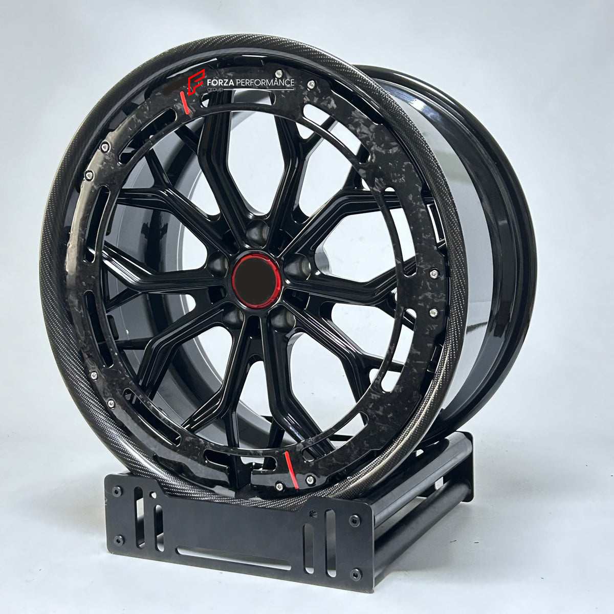 AL13 R80-109R STYLE 20 INCH FORGED WHEELS RIMS WITH AERODISC AERO RING ...