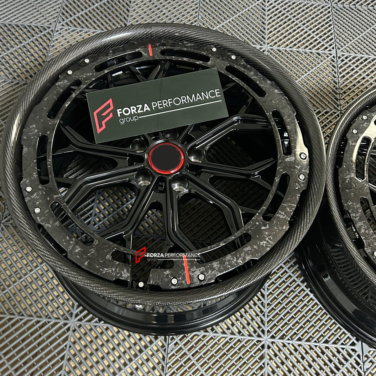 AL13 R80-109R STYLE 20 INCH FORGED WHEELS RIMS WITH AERODISC AERO RING ...