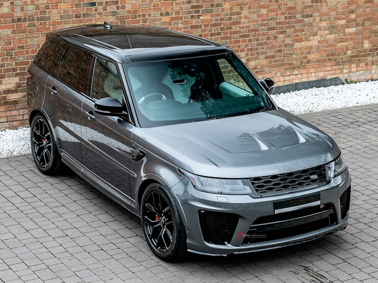 ALUMINIUM VENTED HOOD BONNET for LAND ROVER RANGE ROVER SPORT SVR L494 2014-2019