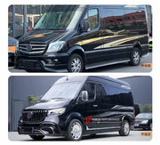 AMG STYLE BODY KIT for MERCEDES-BENZ SPRINTER W906 2006 - 2018  Set includes:  Front Bumper Front Grille Side Skirts Rear Diffuser Exhaust Tips
