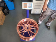 FORGED WHEELS RIMS FOR MCLAREN P47 SUV 2028+ Forza Performance custom fit buy Rose Gold Y-Spoke style design wheels