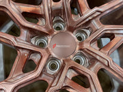 FORGED WHEELS RIMS FOR MCLAREN P47 SUV 2028+ Forza Performance custom fit buy Rose Gold Y-Spoke style design wheels