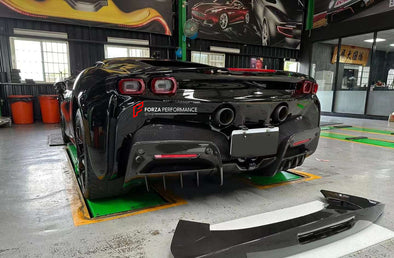 ASSETTO FIORANO DRY CARBON TRUNK SPOILER FOR FERRARI SF90 STRADALE  Set includes:  Trunk Spoiler