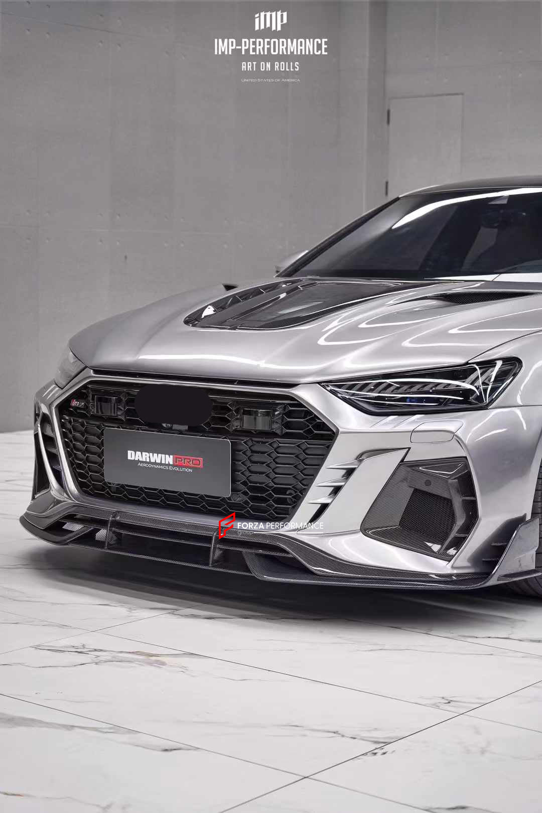 Audi R7 Body Kit AUTHENTIC DARWINPRO DRY CARBON BODY KIT for AUDI RS7 C8 2019+ – Forza ...