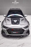 AUTHENTIC DARWINPRO DRY CARBON BODY KIT for AUDI RS7 C8 2019+

Set includes:

Front Bumper
Side Skirts
Rear Diffuser