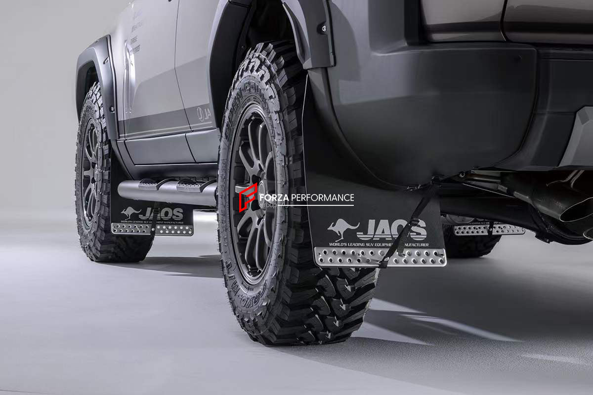 AUTHENTIC JAOS MUDFLAPS for TOYOTA LAND CRUISER LC 250 2024  Set includes:  Mudflaps
