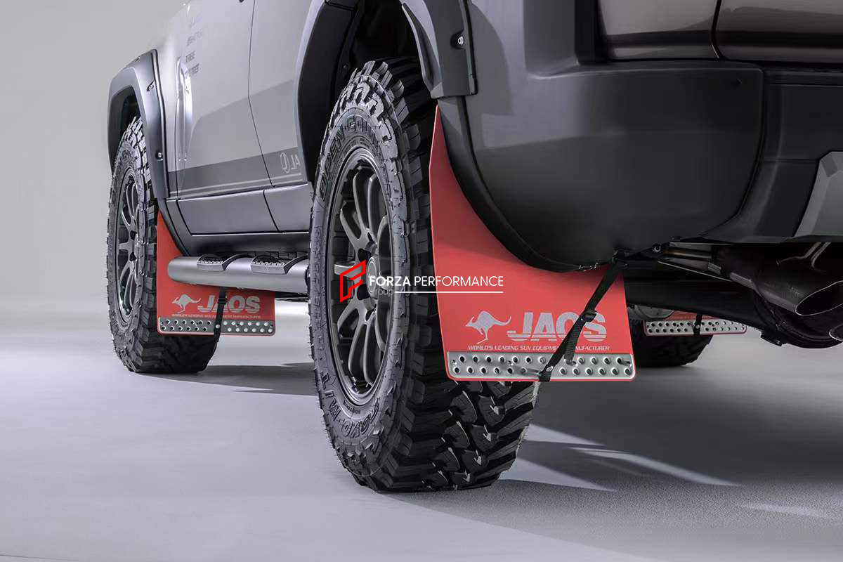 AUTHENTIC JAOS MUDFLAPS for TOYOTA LAND CRUISER LC 250 2024  Set includes:  Mudflaps