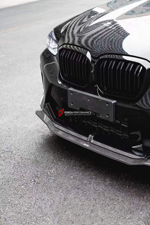 AUTHENTIC KARBEL CARBON FIBER BODY KIT for BMW X4M F98 LCI 2019+  Set includes:  Front Lip Front Splitters Side Skirts Roof Spoiler Rear Spoiler Rear Diffuser