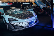 AUTHENTIC DARWINPRO CARBON HOOD BONNET BKSS Style for MCLAREN 540C 570S 570GT 600LT 2015 - 2021
Set includes:

Hood Bonnet
Material: Carbon (Can be made in Forged Carbon)

NOTE: Professional installation is required