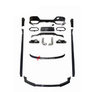 AERO BODY KIT FOR BMW 7 SERIES G70 M760 2022  Set includes:  Front Lip Side Skirts Roof Spoiler Rear Spoiler Rear Diffuser Exhaust Tips