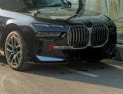 AERO BODY KIT FOR BMW 7 SERIES G70 M760 2022  Set includes:  Front Lip Side Skirts Roof Spoiler Rear Spoiler Rear Diffuser Exhaust Tips