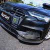 KARBEL CARBON CARBON FIBER UPPER VALENCES FOR AUDI A6 ALLROAD C8 2020-ON