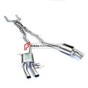 VALVED EXHAUST CATBACK MUFFLER for BMW 7 Series 3.0 G12 740