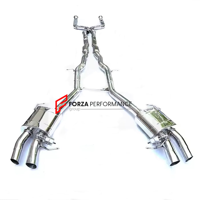 VALVED EXHAUST CATBACK MUFFLER for BMW 7 SERIES 3.0 G12 740