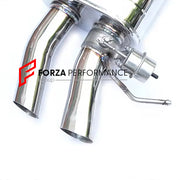 VALVED EXHAUST CATBACK MUFFLER for BMW 7 Series 3.0 G12 740