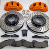 FORZA BIG BRAKE KIT for XIAOMI SU7  You can choose:  Different designs of the caliper&nbsp; Front calipers 6-pots /&nbsp;Rear calipers 4-pots Brake disc optionally floating,&nbsp;electric rear brakes caliper Different colors&nbsp; Different logos  What is included in the brake package:  - brake caliper&nbsp;  - brake rotors discs&nbsp;  - brake hoses&nbsp;  - brake pads&nbsp;  Production time: 5-7 working days