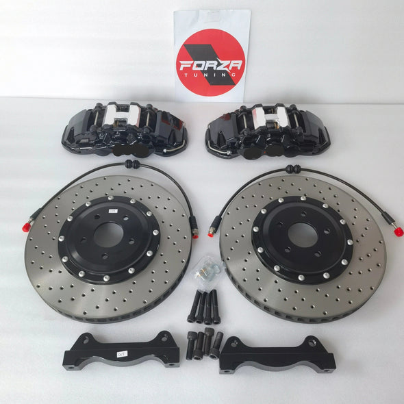 FORZA BIG BRAKE KIT for XIAOMI SU7  You can choose:  Different designs of the caliper&nbsp; Front calipers 6-pots /&nbsp;Rear calipers 4-pots Brake disc optionally floating,&nbsp;electric rear brakes caliper Different colors&nbsp; Different logos  What is included in the brake package:  - brake caliper&nbsp;  - brake rotors discs&nbsp;  - brake hoses&nbsp;  - brake pads&nbsp;  Production time: 5-7 working days