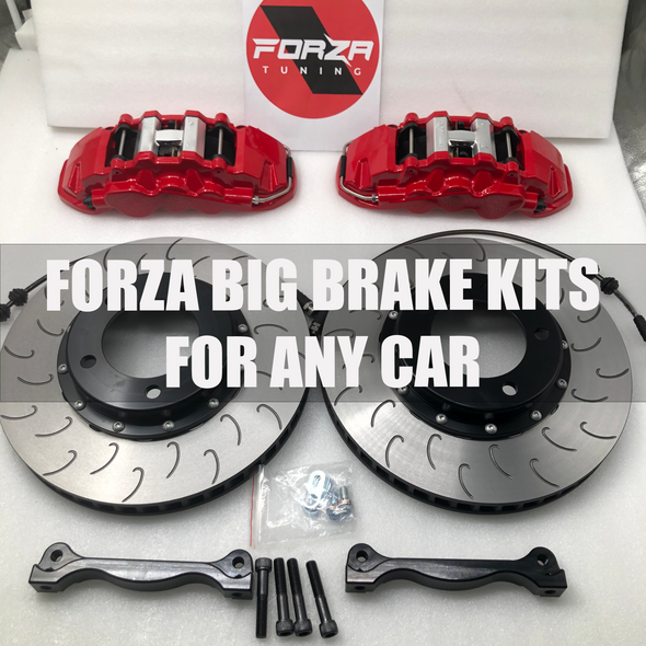 FORZA BIG BRAKE KIT for XIAOMI SU7  You can choose:  Different designs of the caliper&nbsp; Front calipers 6-pots /&nbsp;Rear calipers 4-pots Brake disc optionally floating,&nbsp;electric rear brakes caliper Different colors&nbsp; Different logos  What is included in the brake package:  - brake caliper&nbsp;  - brake rotors discs&nbsp;  - brake hoses&nbsp;  - brake pads&nbsp;  Production time: 5-7 working days