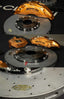 In the photos above you can see an installed Forza Performance Group set of large front brakes for the MERCEDES-BENZ G-CLASS G63 W463A 2018 with 440x40mm / 410x38mm brake discs by 22-inch brake calipers.  Material: Carbon Ceramic  Current set includes:  4x Brake calipers (10-piston front, 4-piston rear) 2x Front Brake discs 440x40mm  2x Rear Brake discs 410x38mm 4x Brake caliper adapters 4x Brake Pads  4x Brake hoses and installation kits with nipples