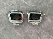 BLACK BADGE UPGRADE KIT for ROLLS ROYCE CULLINAN II 2024+

Set includes:

Grille
Grille Cover
Side Logo Covers
Exhaust Tips


Material: Plastic + Stainless Steel

NOTE: Professional installation is required. Parts can be purchased and installed separately