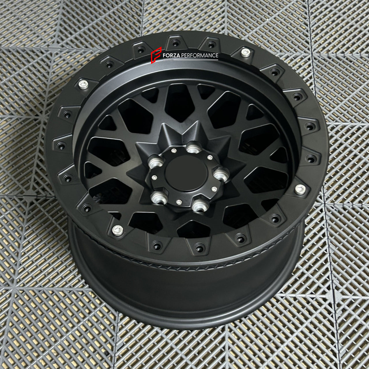 BLACK RHINO SPROCKET STYLE 17 INCH BEADLOCK FORGED WHEELS RIMS for JEEP ...