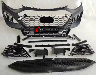 BODY KIT for AUDI A4 S4 B9 2020+  Set includes:  Front Bumper Front Lip Front Grille Rear Diffuser