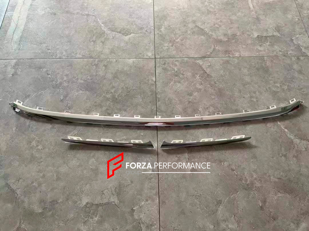 FRONT BUMPER ASSEMBLY for BENTLEY BENTAYGA 2020+

Set includes:

Front Bumper&nbsp;
Front Bumper Trims

Front Bumper Meshes
Grille

Material: Plastic

Note: Professional installation is required.
