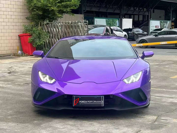 BODY KIT for EVO STYLE LAMBORGHINI HURACAN LP580 LP610

Set includes:
Front Bumper
Rear Bumper with Rear Diffuser