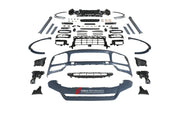 BODY KIT for PORSCHE CAYENNE 9Y0.1 2018 - 2023  Set includes:  Front Bumper Fender Flares Side Trims Side Skirts Rear Diffuser