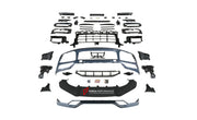 BODY KIT for PORSCHE CAYENNE | CAYENNE COUPE 9Y0.1 2018 - 2023  Set includes:  Front Bumper Fender Flares Side Trims Side Skirts Rear Diffuser